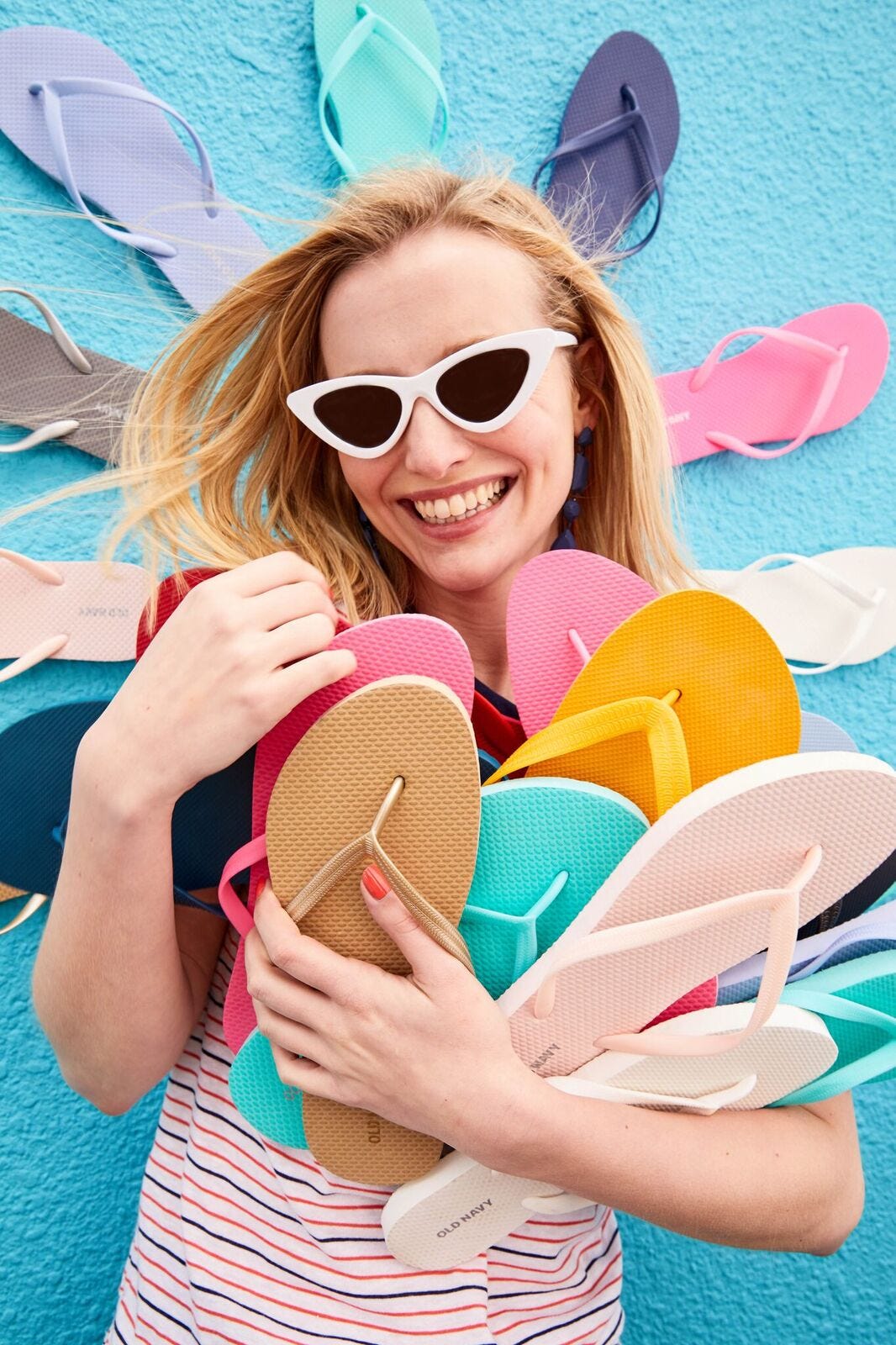 $1 flip flops during Old Navy's June 